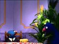 Sesame Street Waiter Grover Poached Eggs On Toast HQ
