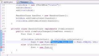 Java Programming Tutorial - 65 - The Final Check Box Program