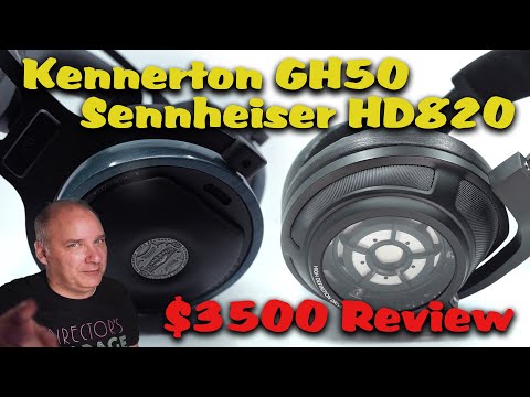 Kennerton GH50 / Sennheiser HD820 Sound Check & Shootout + Taylor Swift, Adele, Sting, Robert Plant