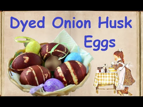 Dyed Onion Husk Eggs / Book of recipes / Bon Appetit