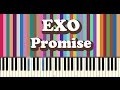 EXO 2014 Promise 약속 piano cover 