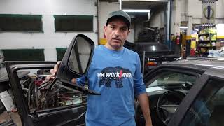 How To Remove Driver Side View Mirror SAAB 900/9-3 1994-2002