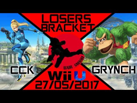 Bair Smash 13 Losers Round 2 - CCK (Zero Suit Samus) Vs. BS | Grynch (Donkey Kong) - Smash Wii U