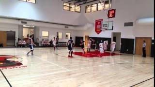 Crossroads Benjamin Terry Inbound Dime Assist vs Shalhevet School - 2016