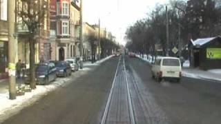 preview picture of video 'Tramwaje Grudziądz linia 2 cz.I'
