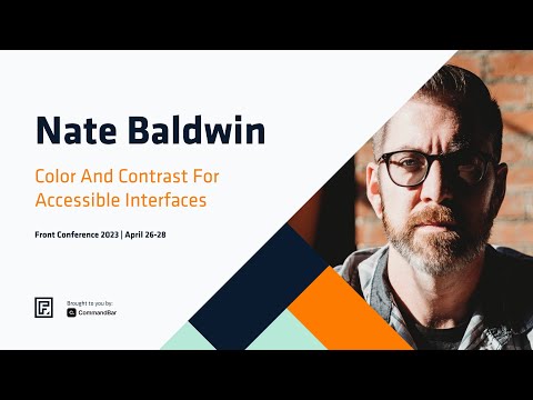 Color and contrast for accessible interfaces - Nathan Baldwin