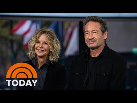 Meg Ryan and David Duchovny talk new film ‘What Happens Later’