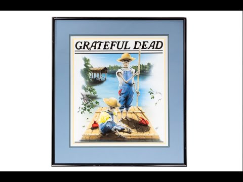Grateful Dead 1995 Tom Sawyer Richard Biffle Painting