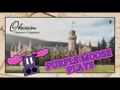 Purple Moose Plays...Obsession: Characters Expansion (solo) - Kickstarter Preview