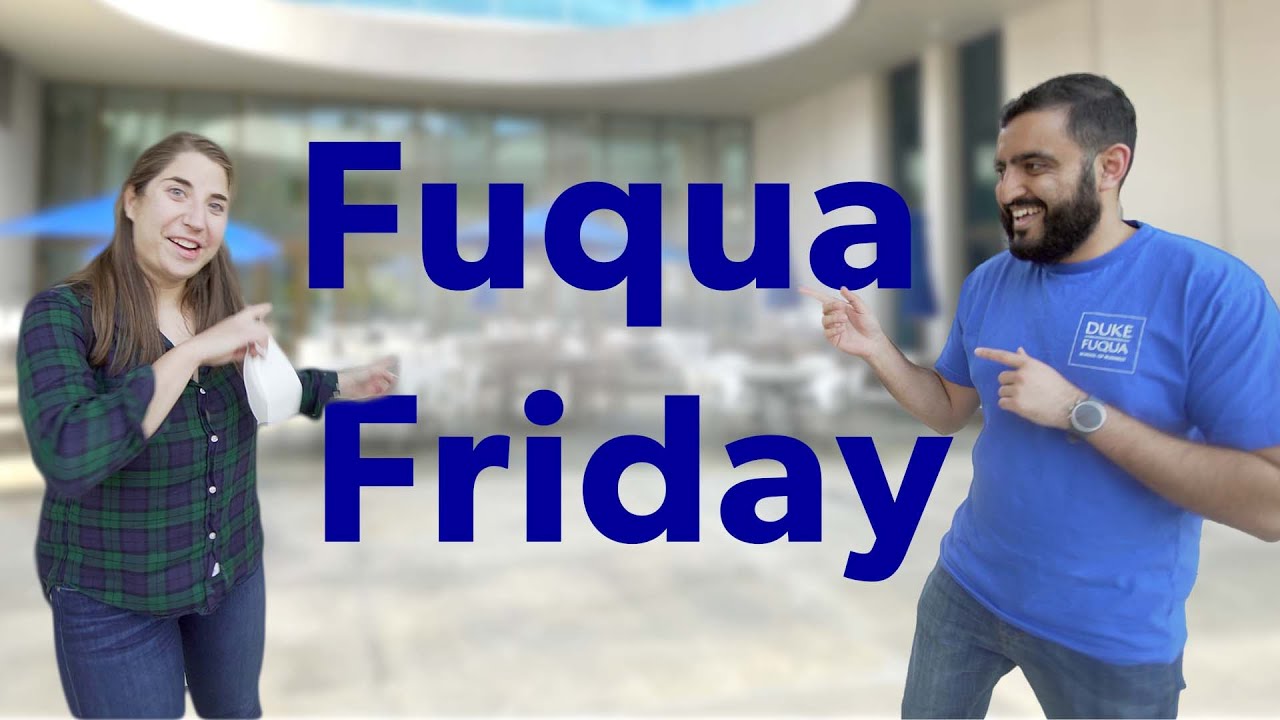 What is Fuqua Friday???