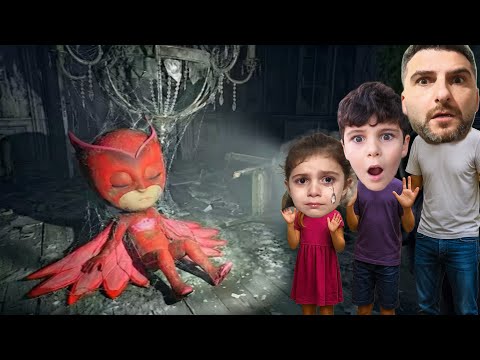 UTKU ASEL, THE PAJAMAS OWL GIRL, IS TRAPPED IN THE BASEMENT! SHE FELL TO THE GROUND, HELP ‼️