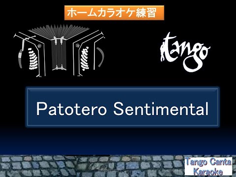 ホームカラオケ練習 Patotero Sentimental (canta)