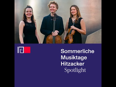 Sommerliche Musiktage Hitzacker 2021 – Spotlight: Avin Trio