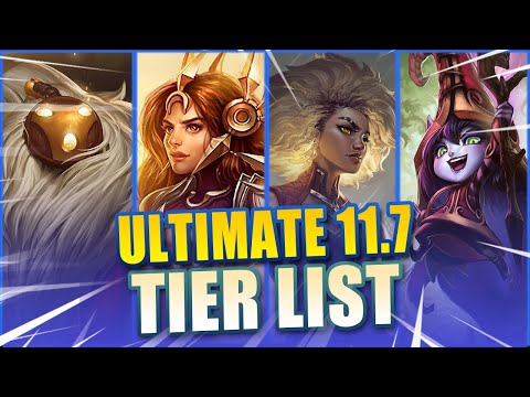 THE ULTIMATE SUPPORT TIER LIST | SEASON 11.7 - League of Legends