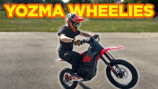 Easy Wheelie Tutorial for the Yozma IN 10 Mini Electric Dirt Bike!