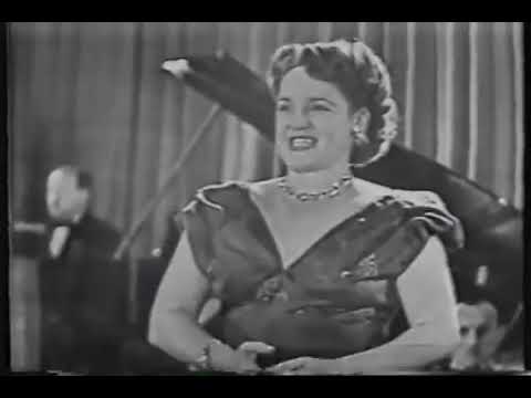 ELEANOR STEBER SINGS   DEPUIS LE JOUR 1952 TV KINESCOPE