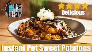 How To Cook Sweet potatoes with the Instant Pot