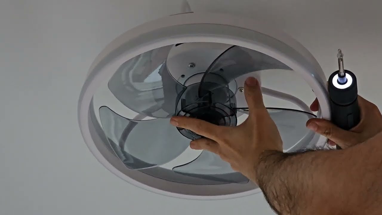 Bom, Bonito e barato! Ventilador de Teto Inteligente + Luminária LED + Controle Bluetooth!