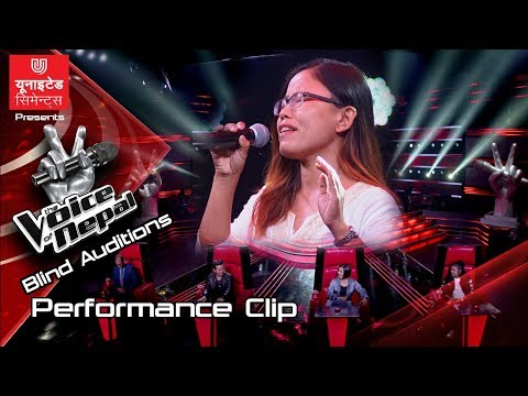 Nirmala Ghising "Marne Kasailai" - The Voice of Nepal Season 2 - 2019