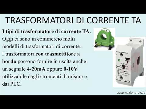 Scuola di automazione industriale:Trasformatori di corrente TA con convertitore integrato di segnale