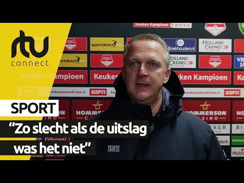 John van den Brom - Reactie na ADO Den Haag - Vitesse| RTV Connect