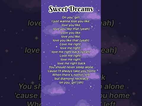 J-Hope - Sweet Dreams (ft. Miguel) #lyrics #jhope #sweetdreams #bts #song #shorts