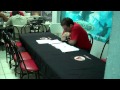 MTG Nationals Costa Rica 2011 - Martin Chaves tomando el examen de L1