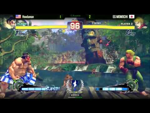 SSF4AE Hoodaman vs EG Momochi - CAPCOM-Cup Asia Korea Qualifiers