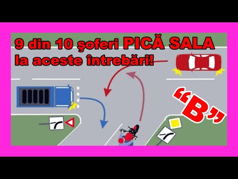 CHESTIONARE AUTO OFICIALE DRPCIV EXPLICATE *cum sa iei sala din prima? #33