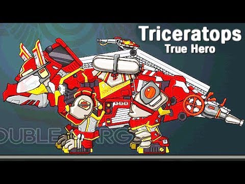 Dino Robot Battle Arena: Triceratops (True Hero Skin) | Eftsei Gaming