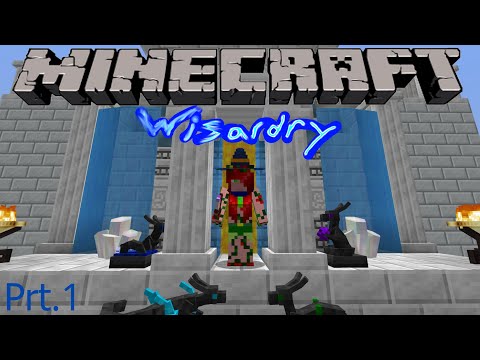 Minecraft. Wizardry ep. 1 | A Hole New Adventurer!