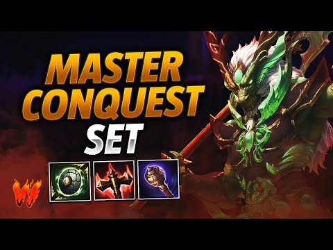 SET, EL POKE Y DAÑO NO PARA - Warchi - Smite Master Conquest