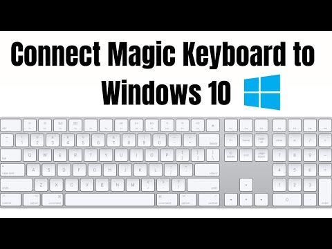 How to connect Magic / Apple Keyboard with Windows 10  and Windows 11 - 2021? Easy and Detailed