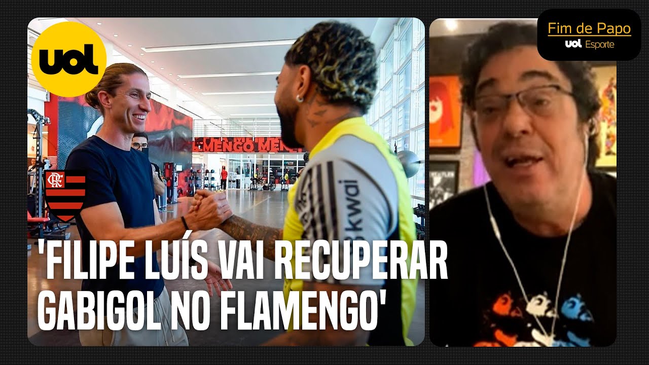 FLAMENGO:  'FILIPE LUÍS VAI RECUPERAR GABIGOL EM DOIS DIAS, DEVE SER TITULAR QUARTA', DISPARA CASÃO