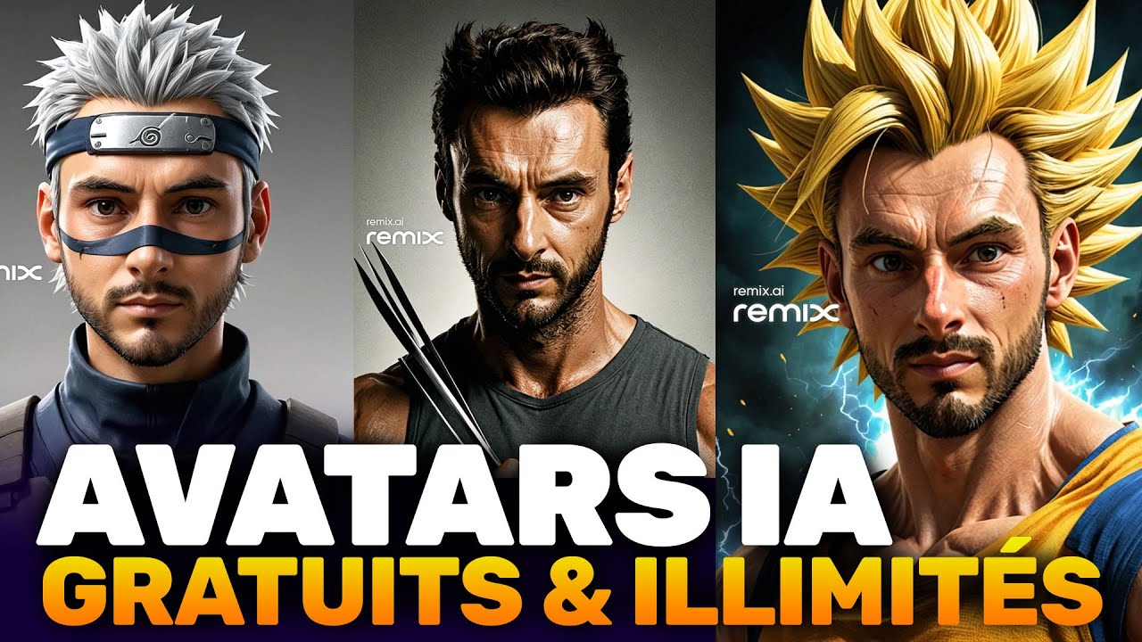 Créer des Avatars IA gratuitement et en illimité