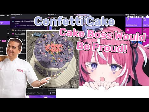 Chat Bakes Camila A Cake!