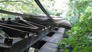preview picture of video 'Wysadzony most kolejowy na Gwdzie'