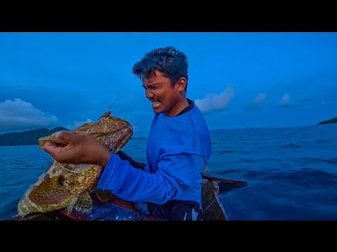 Pag lubog ng Araw kumain Ang Malalaking Isda Catch & Sell