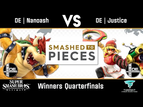 DE | Nanoash (Bowser) vs DE | Justice (Min Min) - Winners Quarterfinals - Smashed to Pieces #44