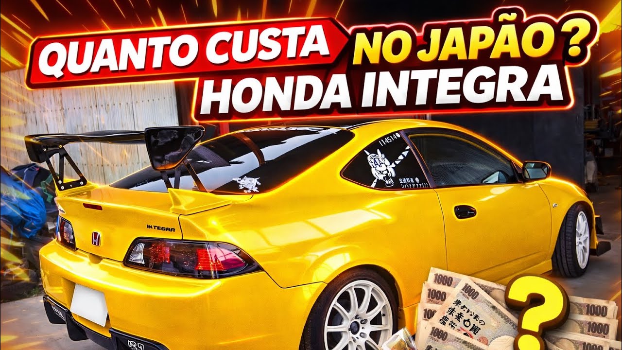 Quanto custa no JAPÃO Honda Integra