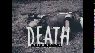 1961 HORRIFIC DRIVER&#39;S EDUCATION FILM  MECHANIZED DEATH 43804