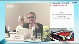 Julia Neigel rechnet mit Corona-Maßnahmen ab! Enquete-Kommission Brandenburg