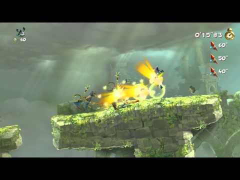 Rayman Legends - Castle in the Clouds Invaded - 30.56