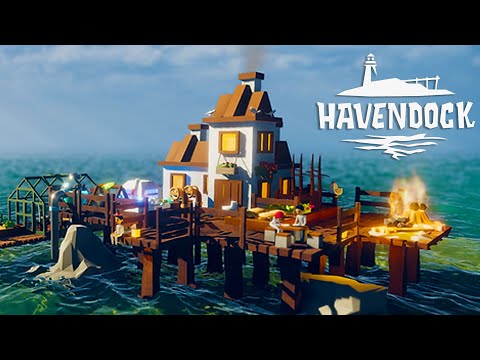 NEW COZY GAME | Building a colony on the ocean (FROM NOTHING!)