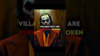 Villains that are Pure evil/broken