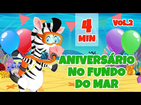 Aniversário no Fundo do Mar Vol.2 - Giramille 4 min | Desenho Animado Musical