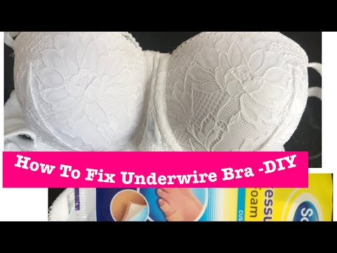 How To Fix Underwire Bra -DIY