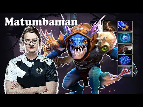 Matumbaman - Slark Safelane vs SumaiL Batrider | Dota 2 7.32b Gameplay