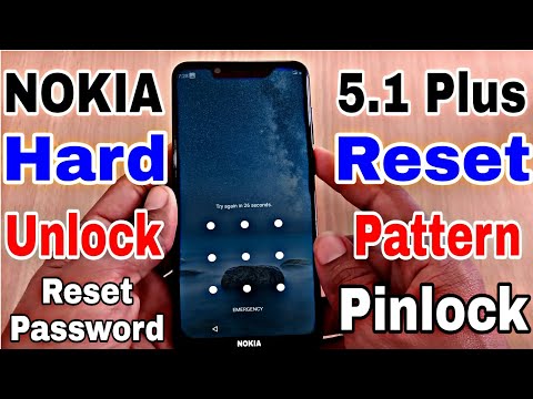 How to Unlock NOKIA 5.1 Plus | Unlock Pattern Nokia 5.1 Plus | HardReset Nokia 5.1 Plus | Pinlock