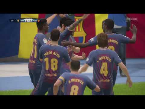 FIFA 18 ROAD TO DIVISION 1 PART 27 - BARCELONA VS MAN UTD - FIFA 18 Online Seasons Gameplay